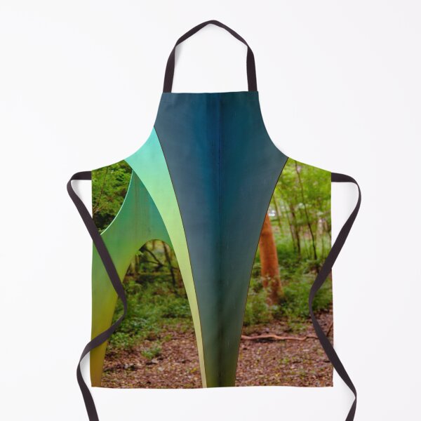 Item preview, Crescent-shaped windows cut into titanium plates designed and sold by Pix4Japan.