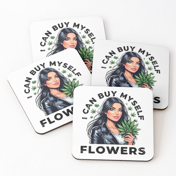 Artikelvorschau, Ich kann mir Blumen kaufen 420 Design entworfen und verkauft von EccentricsByE.