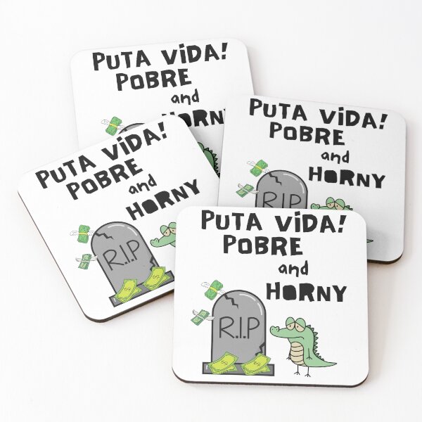 Item preview, "Put... Vida" Sad Crocodile designed and sold by ZMaria.