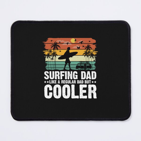 Item preview, Surfing Dad is Cool Vintage Sunset Retro designed and sold by nookmerch97.