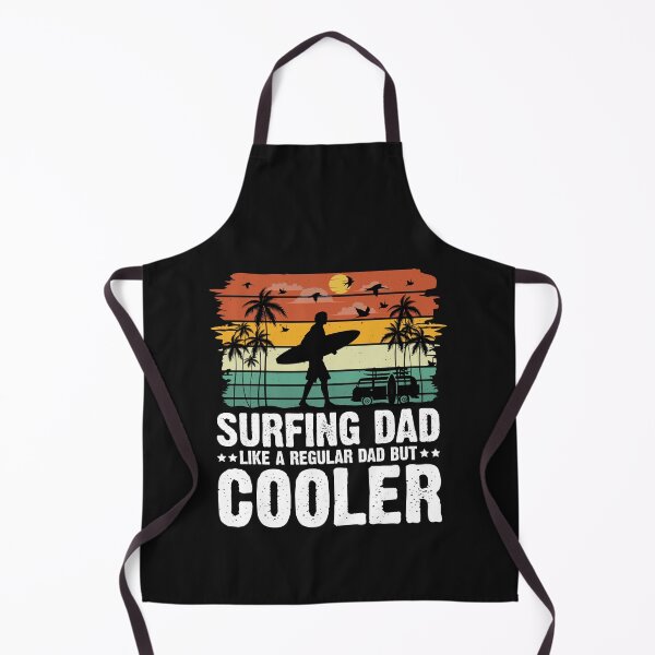 Item preview, Surfing Dad is Cool Vintage Sunset Retro designed and sold by nookmerch97.