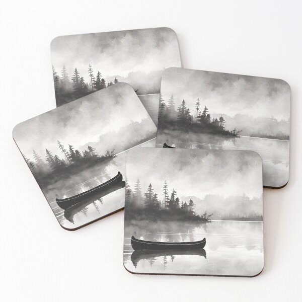 Item preview, Canoe on the Lake designed and sold by Ravenbluff.