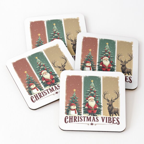 Item preview, Merry Christmas Vibes Only Xmas designed and sold by Blok45.