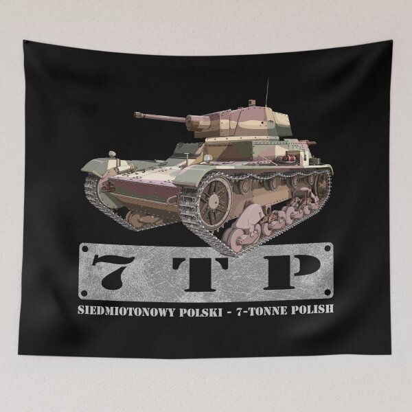 Item preview, 7TP WW2 Polish Light Tank Memorabilia designed and sold by MilitaryMart.
