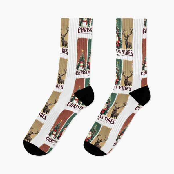 Item preview, Merry Christmas Vibes Only Xmas designed and sold by Blok45.