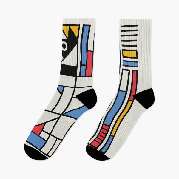 Item preview, Geometric Dogs: A Modernist Homage to Mondrian and Bauhaus Design designed and sold by Drawmecute.
