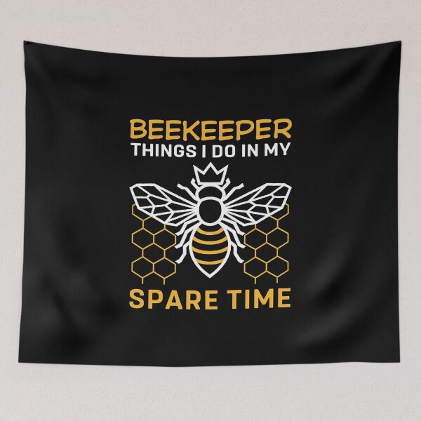 Item preview, Beekeeper Things I Do In My Spare Time - This design is the perfect gift for beekeepers, honey lovers, and nature enthusiasts. designed and sold by ZyziowskyArt.