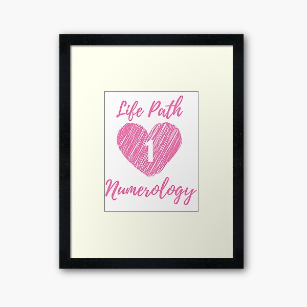 Item preview, 1 Life Path Numerology designed and sold by crystaljeana.