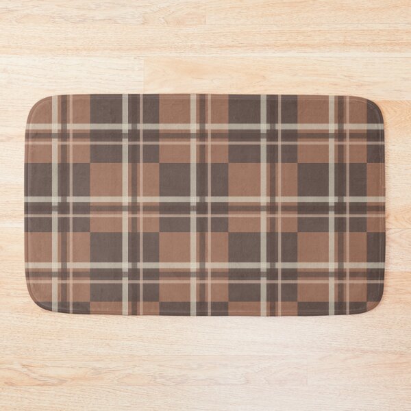 Item preview, Mocha Mousse Coffee Plaid designed and sold by DesigndN.