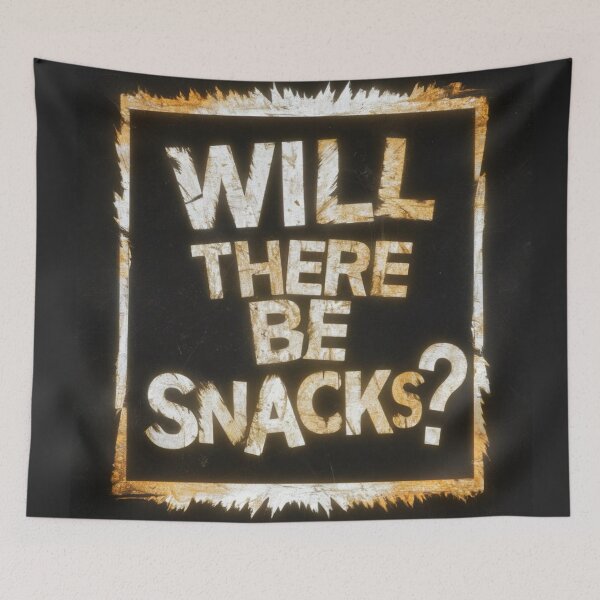 Item preview, Will there be snacks? designed and sold by luna--design.