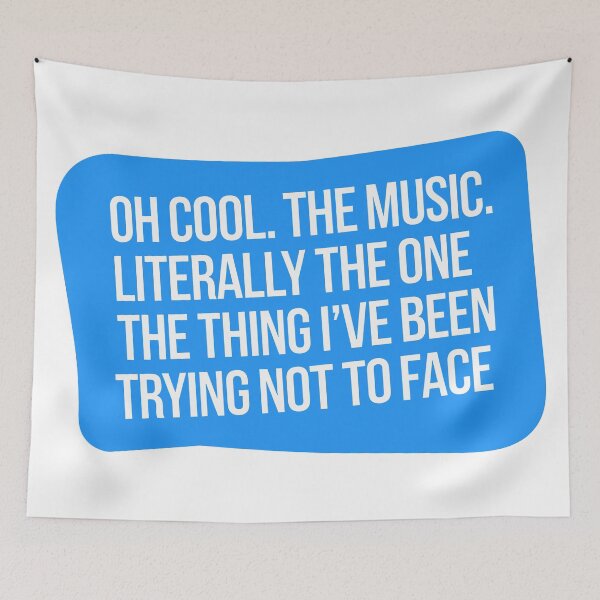 Item preview, Face The Music designed and sold by Angry Swan Designs.