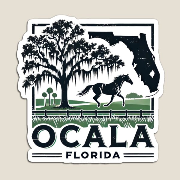 Item preview, Ocala Florida Equestrian designed and sold by LizzyLooDoo Designs.