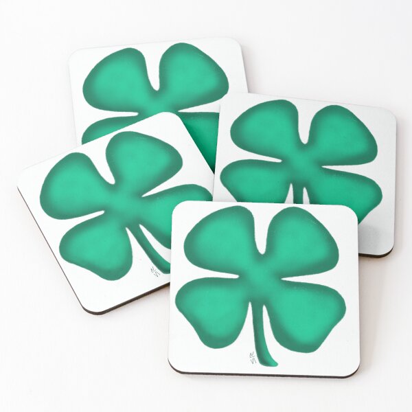 Item preview, Lucky 4 Leaf Irish Clover designed and sold by SteamyArt.
