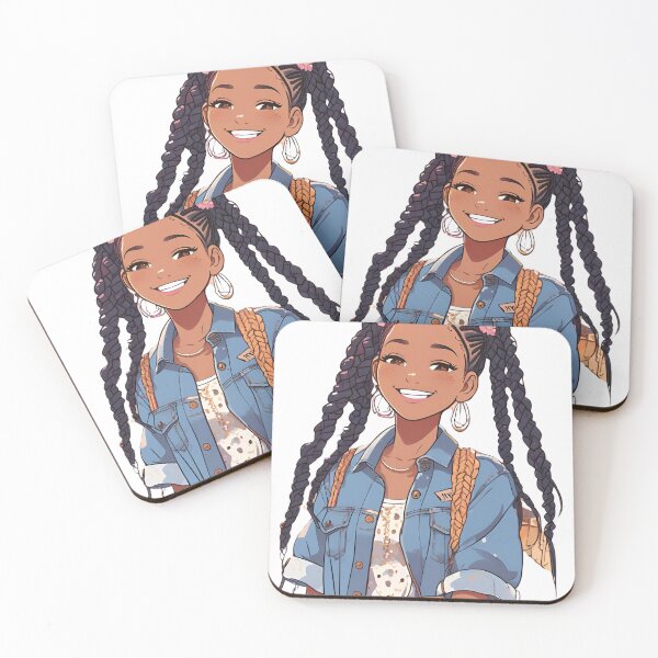 Item preview, Black anime girl designed and sold by KingdomDesigns2.
