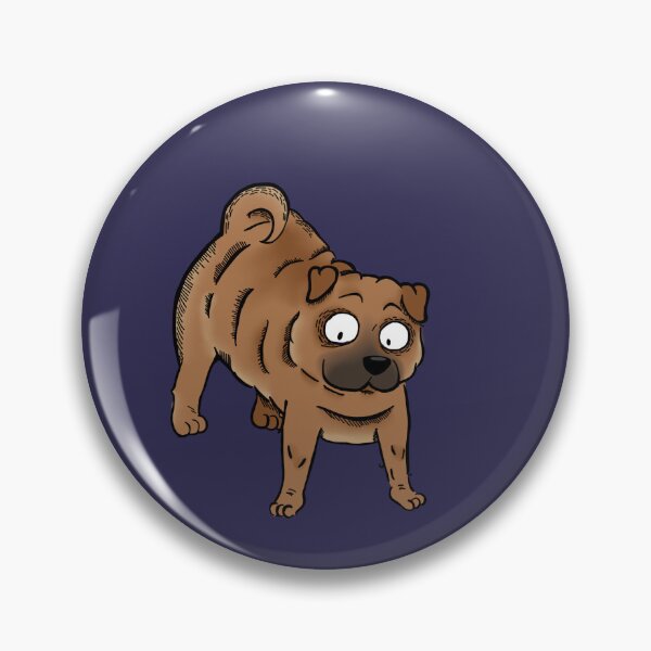 Item preview, A Burtonesque Sharpei (no wings version) designed and sold by Riot-Lola.