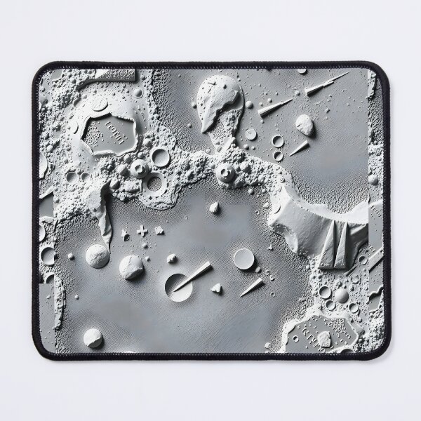 Item preview, Moon surface abstract pattern designed and sold by PineSunStudio.