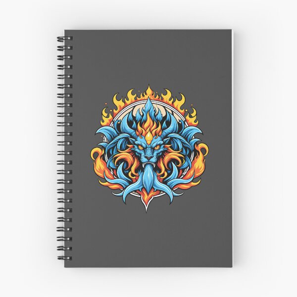 Item preview, abstract beast of fire and water designed and sold by danolo.