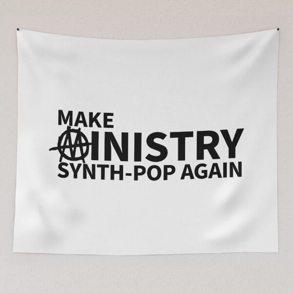 Item preview, Make Ministry Synth-Pop Again 1 designed and sold by TraceTheFace.