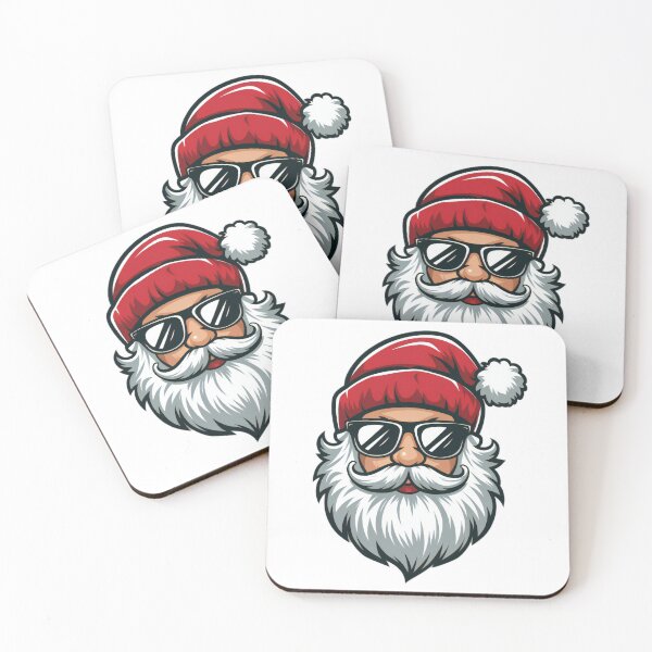 Item preview, Hip Santa with Sunglasses and Classic Red Hat Christmas Design designed and sold by AIARTIST1.