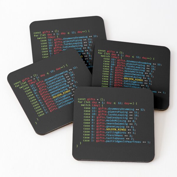Item preview, 12 Days of Christmas JavaScript designed and sold by ValZho.