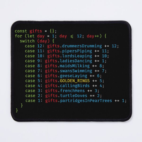 Item preview, 12 Days of Christmas JavaScript designed and sold by ValZho.