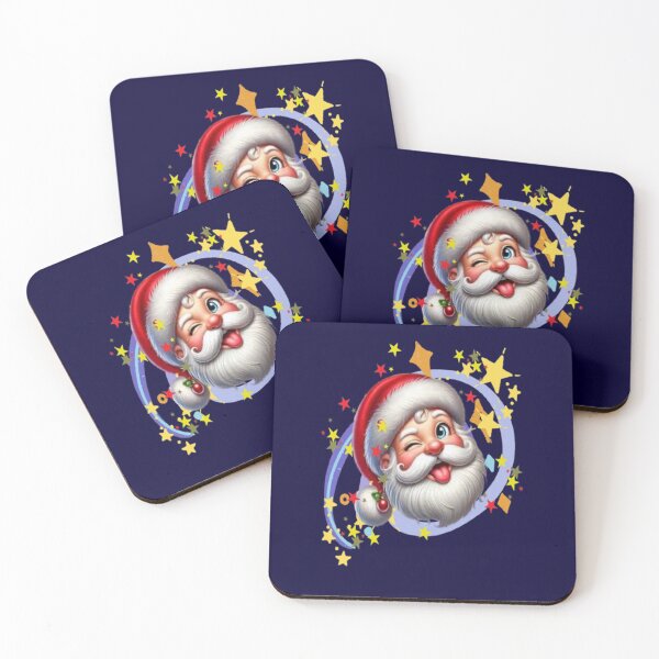Item preview, Santa Face 2, Grinch and Plaid Christmas, Family Christmas making memories designed and sold by Adri Barnard.