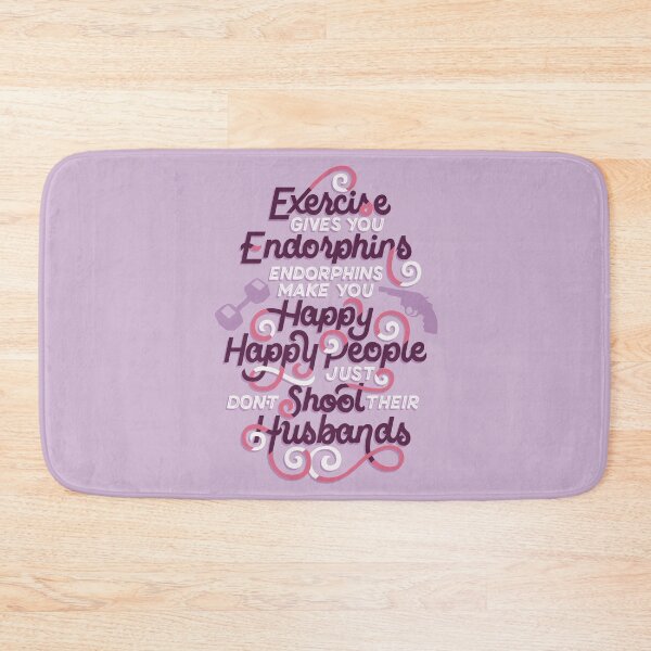 Item preview, Happy People Don't Shoot Their Husbands designed and sold by polliadesign.