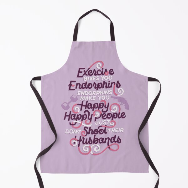 Item preview, Happy People Don't Shoot Their Husbands designed and sold by polliadesign.