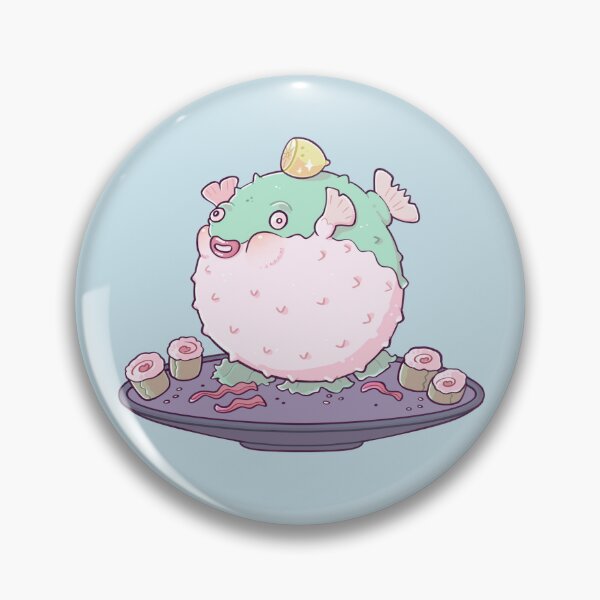 Item preview, Plated Puffer Fish designed and sold by CruznCreations.