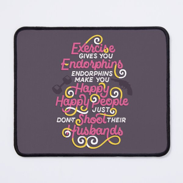 Item preview, Happy People Don't Shoot Their Husbands V2 designed and sold by polliadesign.