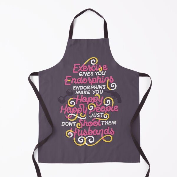 Item preview, Happy People Don't Shoot Their Husbands V2 designed and sold by polliadesign.