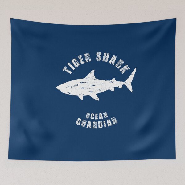 Item preview, Tiger Shark - Ocean Guardian, Unique designed and sold by villacreativa.