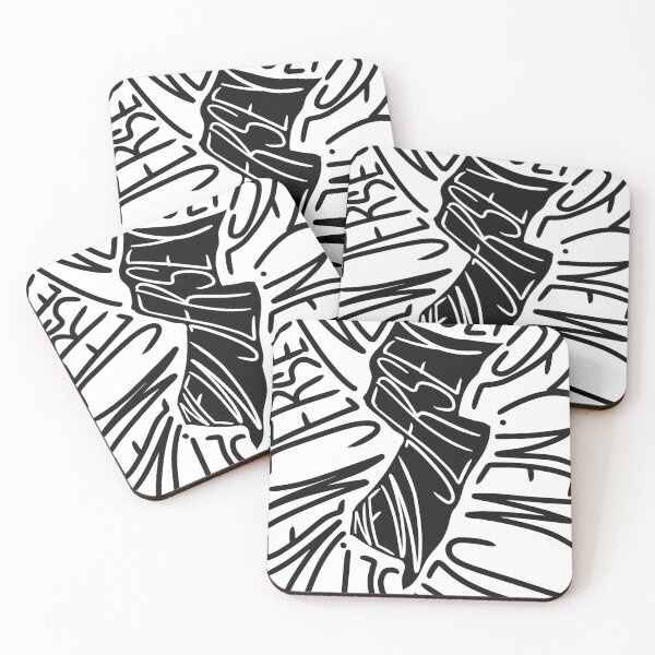 Item preview, New Jersey State - NJ Map and Flag - Black and White - Typography USA America The Garden State designed and sold by Ranggasme.