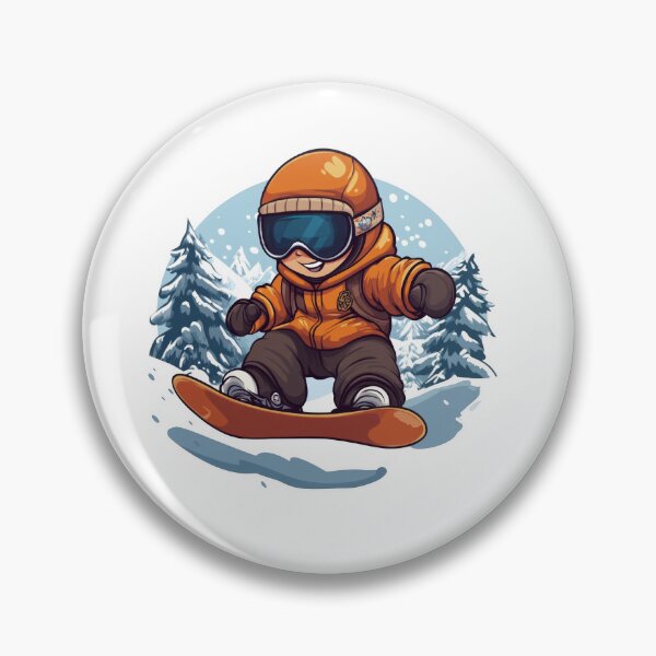 Item preview, Snowboarding Adventures: Cool Kid Style designed and sold by SakkharinT-Cad.