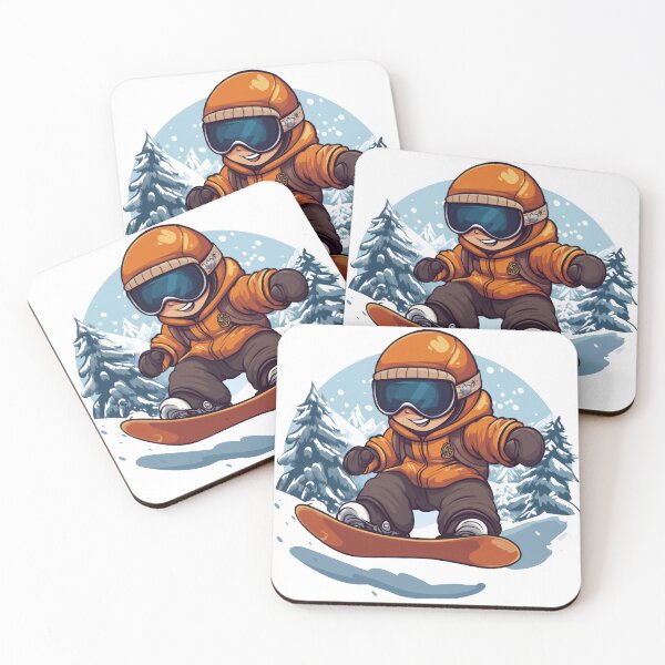 Item preview, Snowboarding Adventures: Cool Kid Style designed and sold by SakkharinT-Cad.