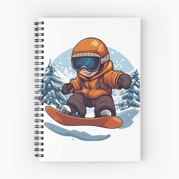 Item preview, Snowboarding Adventures: Cool Kid Style designed and sold by SakkharinT-Cad.