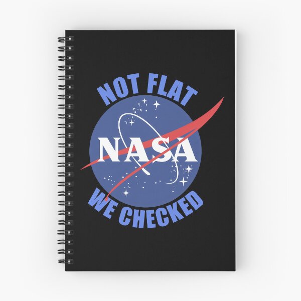 Item preview, Not Flat. We Checked. designed and sold by Angry Swan Designs.
