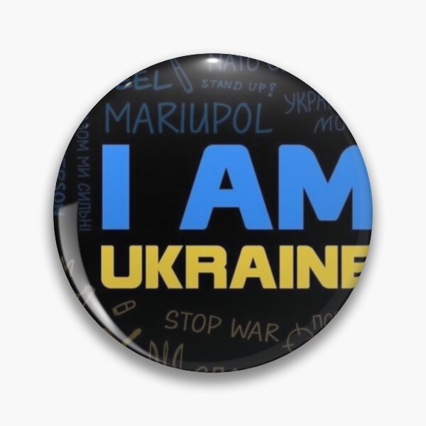 Item preview, YELLOW UKRAINIAN PATRIOTIC SYMBOL JUST LIKE ZELENSKIY designed and sold by IPRINTUA.