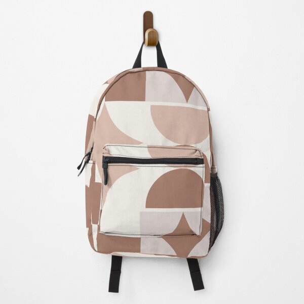 Item preview, Brown Geometric Bauhaus Pattern with Neutral Tones designed and sold by ploen kongsuwan.