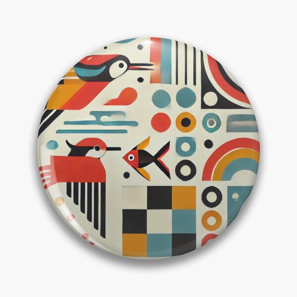 Item preview, geometry of Bird fish  designed and sold by ZulryLifestyles.