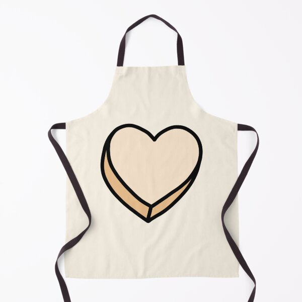 Item preview, beige heart, cute geometric heart, friendship emoji designed and sold by folklorewhisper.