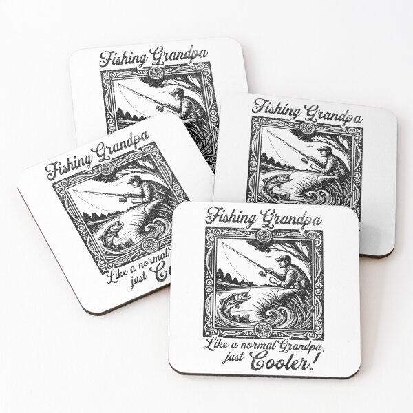 Item preview, Fishing Grandpa – Funny Outdoor Grandpa Design designed and sold by QuirkPrint.