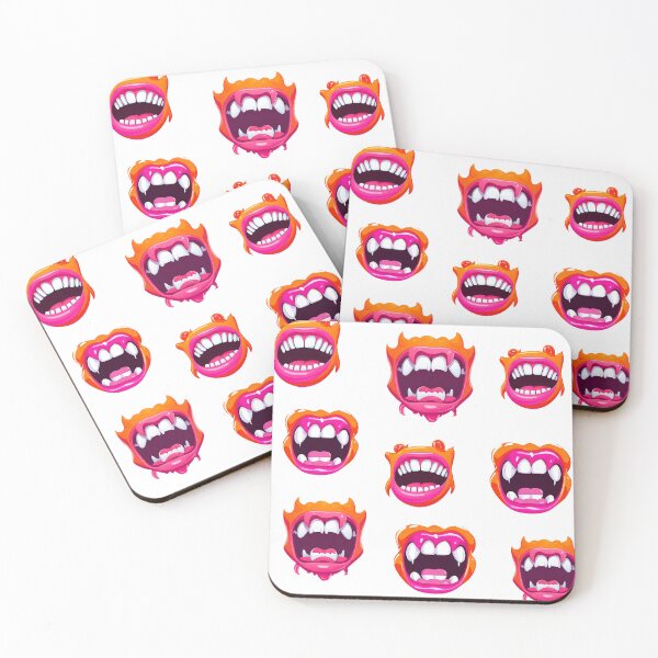 Item preview, Cartoon Monster Mouth Pattern 1 designed and sold by Tom-Johnson.