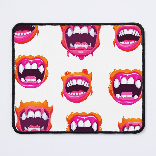 Item preview, Cartoon Monster Mouth Pattern 1 designed and sold by Tom-Johnson.