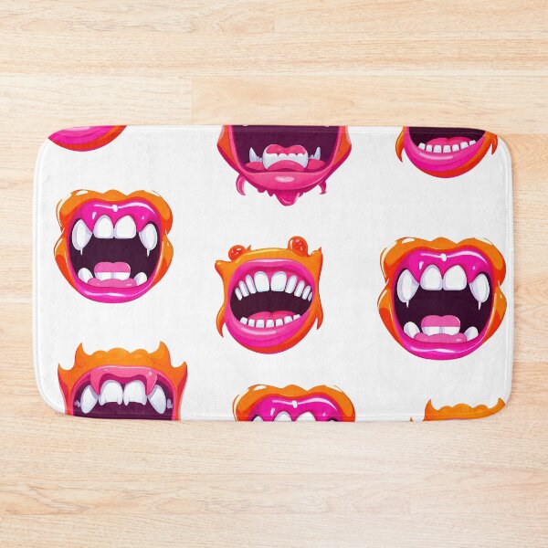 Item preview, Cartoon Monster Mouth Pattern 1 designed and sold by Tom-Johnson.