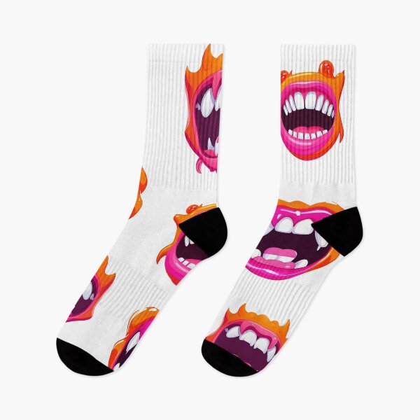 Item preview, Cartoon Monster Mouth Pattern 1 designed and sold by Tom-Johnson.