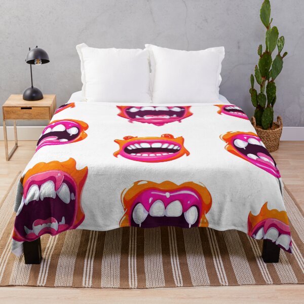 Item preview, Cartoon Monster Mouth Pattern 1 designed and sold by Tom-Johnson.