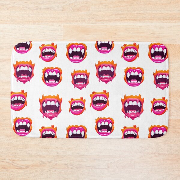 Item preview, Cartoon Monster Mouth Pattern 2 designed and sold by Tom-Johnson.