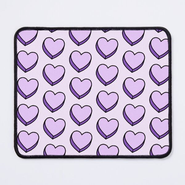 Item preview, cute heart candy, purple heart emoji designed and sold by folklorewhisper.