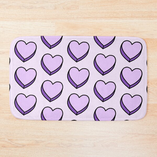 Item preview, cute heart candy, purple heart emoji  designed and sold by folklorewhisper.